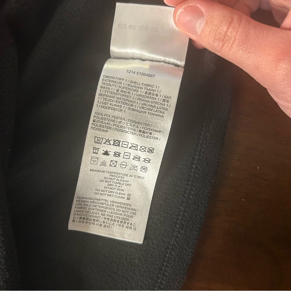 Bogner Medita Fleece First Layer Womens Quarter Zip Up in Black Size 10 - Picture 14 of 16